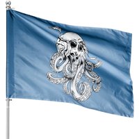 Drapeau de Maison Kraken Cthulhu Tête de Pieuvre