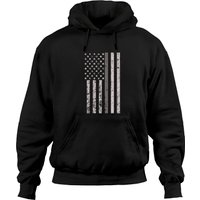 Hoodie Pullover Thin Silver Gray Line pour agents correctionnels