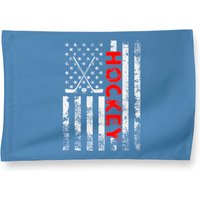 Drapeau de Maison Patriote Hockey USA avec Drapeau Américain — Drapeaux décoratifs