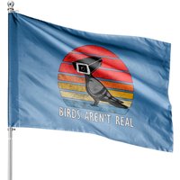 Birds Aren't Real Vintage House Flag — Decorative Flags