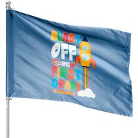 Drapeau de Maison Blast Off Into 1st Grade