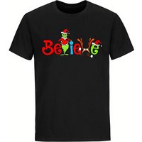 T-Shirt Believe Noël Le Grinch pour hommes
