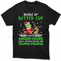 T-shirt Grinch Buckle Up Buttercup pour hommes