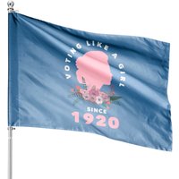 Drapeau de la Suffrage du Droit de Vote 1920 2020 100e Anniversaire — Drapeaux décoratifs