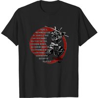 Demon Samurai T-Shirt Miyamoto Musashi Samurai, Ronin for Men