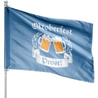Drapeau de Maison Oktoberfest Prost - Drapeau Allemand Cheers Festival de Bière — Drapeaux décoratifs