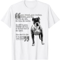 Pitbull Logo T-Shirt for Men - Friendly Design