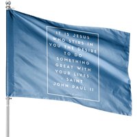 St. John Paul II House Flag — Decorative Flags