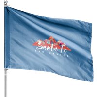 Santa Fe New Mexico Family Travel House Flag — Decorative Flags