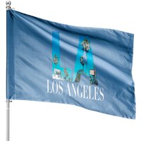 Los Angeles California Souvenir Beach House Flag