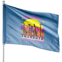 New Orleans The City Of Jazz Jazz Music Festival House Flag