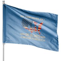 Say Their Names Joe Names Of Fallen Soldiers House Flag — Decorative Flags