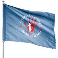 Missing And Murdered Classic House Flag - Double-Sided Print