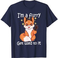 T-shirt Cute Furry Gift I'm A Furry Get Use To It pour hommes — T-shirts pour hommes