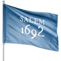Salem 1692 Witch Halloween House Flag