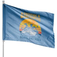 Drapeau de Maison Vintage Prestige Worldwide Boats And Hoes — Drapeaux décoratifs