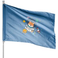 Drapeau de Maison Shiba Inu - Impression Double Face — Drapeaux décoratifs