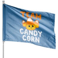 Halloween Team Candy Corn House Flag — Decorative Flags