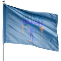 Drapeau de Maison Graphic Rush Band de Musique Love Starman — Drapeaux décoratifs
