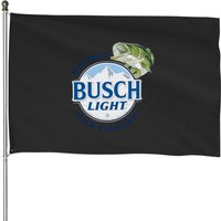 Drapeau de Maison Busch Light Brewed For Fishing Blue