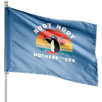 Noot Noot Pingu House Flag - Double-Sided Polyester Flag