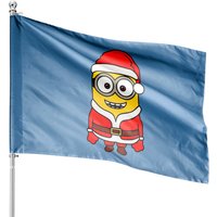 Santa Minion Classic House Flag - Double-Sided Print