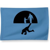 Baseball Dad House Flag - Double-Sided Print for Outdoor Use — Decorative Flags