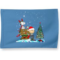 Drapeau de Maison de Noël avec Charlie Brown
