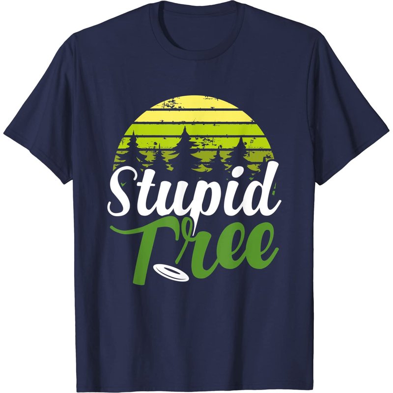 Stupid Tree T-Shirt for Men in Black — Mens T Shirts