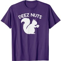 T-Shirt Deez Nuts pour hommes en noir — T-shirts pour hommes