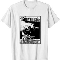 T-shirts The Sopranos Ooh-Fa Pizza pour hommes