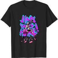 T-shirt Jinx Was Here pour hommes de League of Legends — T-shirts pour hommes