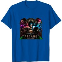 T-shirt Arcane Jinx pour hommes en noir