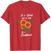 Sunflower Lover Design Men's T-Shirt