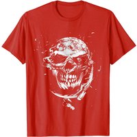 Skull Bones Biker Death Mysticism T-Shirt for Men