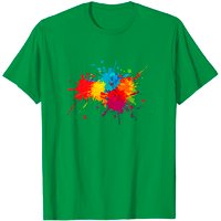T-shirt à éclaboussures de peinture pour hommes — T-shirts pour hommes