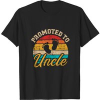 T-shirt Vintage Promu au Statut d'Oncle pour Hommes — T-shirts pour hommes