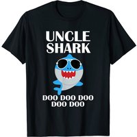Uncle Shark T-Shirt for Men - Father's Day and Christmas Gift
