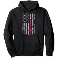 Hoodie Pullover Drapeau Infirmier pour Unisexe