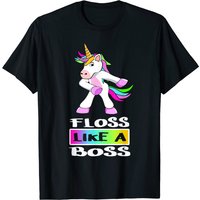 Unicorn Dance T-Shirt Floss Like A Boss for Men — Mens T Shirts