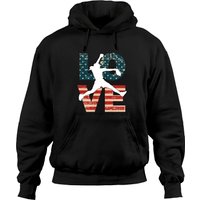 Hoodie Silhouette Softball pour Filles et Femmes — Sweats à capuche pour hommes