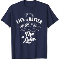 T-shirt Homme Life Is Better At The Lake