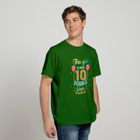 Double Digit Birthday T-Shirt for Men - This Girl Is Now 10 — Mens T Shirts