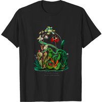 Carnivorous Plants Vintage Sarracenia Botanical T-Shirt for Men