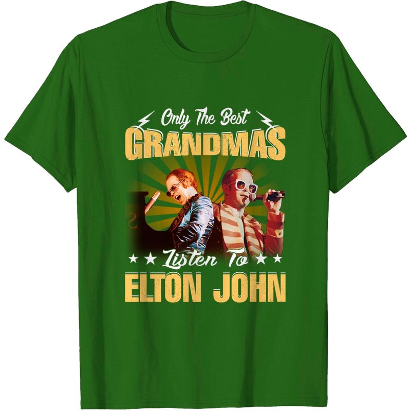 Grandmas Listen To Elton John T-shirts — Mens T Shirts