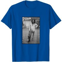 T-shirt Photo de Guitare Bob Marley David Burnett pour Hommes — T-shirts pour hommes