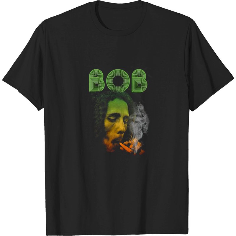 T-shirt pour hommes Bob Marley en noir — T-shirts pour hommes