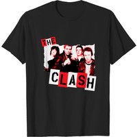 The Clash Men's T-Shirt in Black — Mens T Shirts