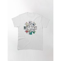 Life Is Beautiful Around The World T-Shirt by Red Hot Chilli Peppers — Mens T Shirts
