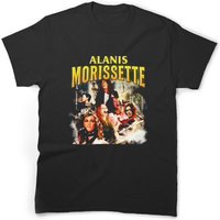 Alanis Morissette Men's T-Shirt in Black — Mens T Shirts